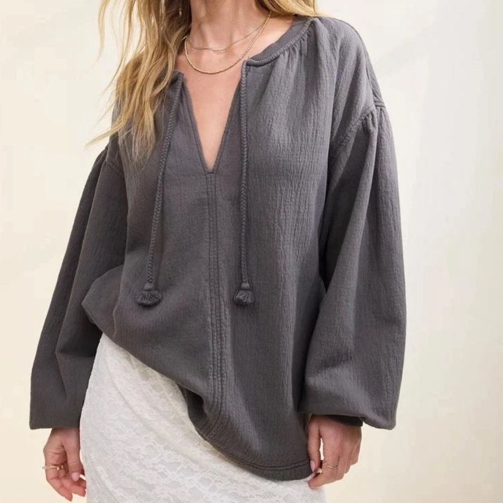 Like new! Aerie Easy Street oversized boho sweatshirt xxl
